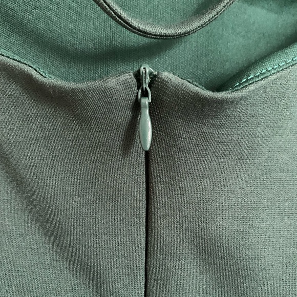 Lulus Believe in Love Forest Green Backless Skater Dress, Size XS, worn once - Picture 3 of 4